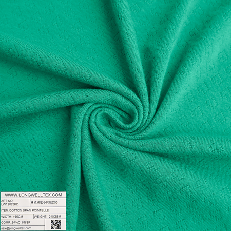 COTTON SPAN POINTELLE-D05
