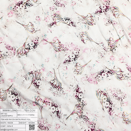 40S RAYON SATIN PRINT FOIL-04