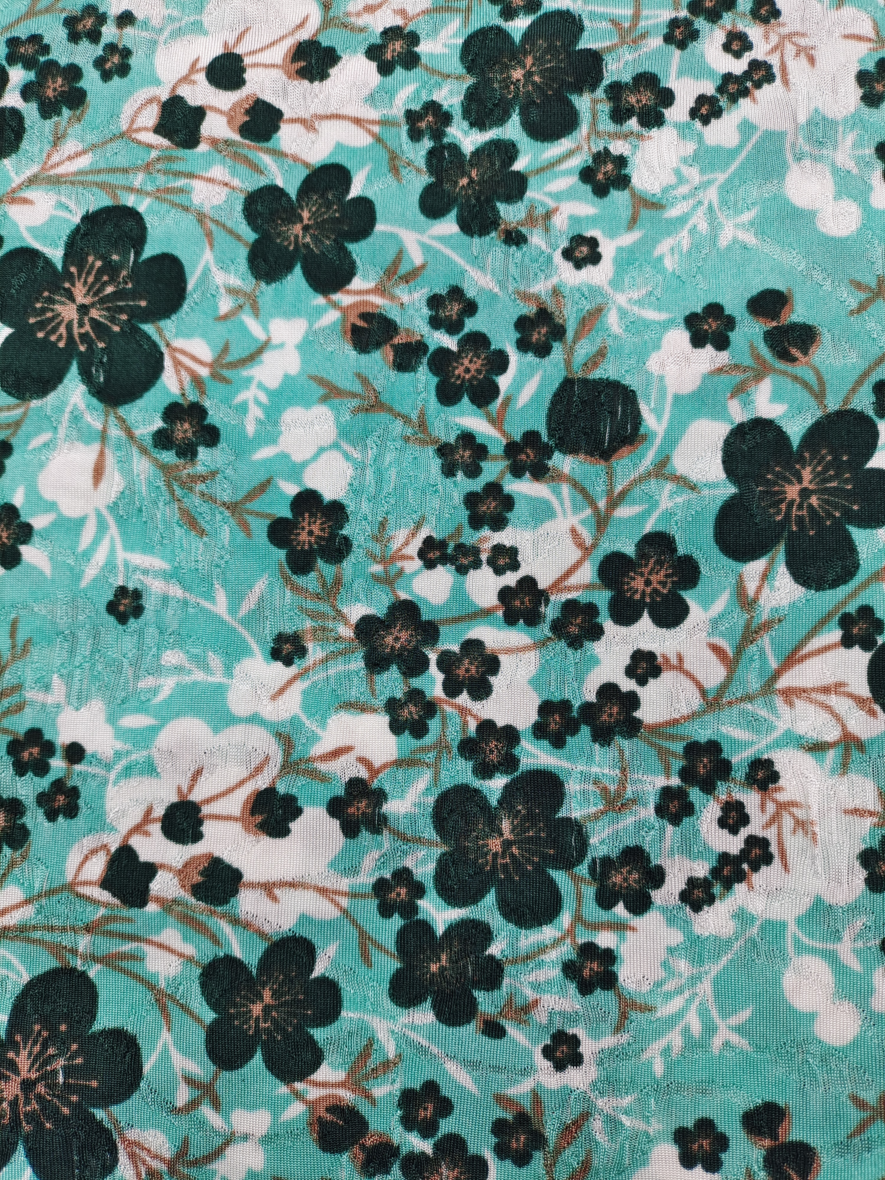 美丽绉提花印花