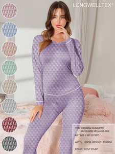 GERMAN CASHMERE JACQUARD MELANGE-D06